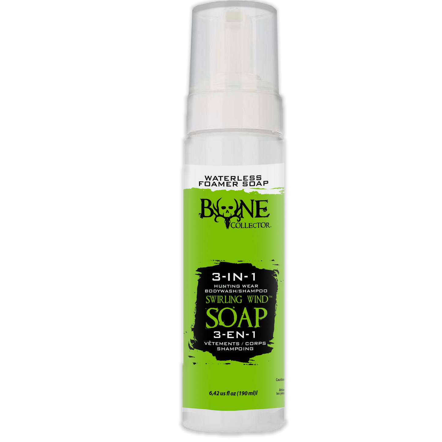 SWIRLING WIND SOAP - Savon sans eau 3 dans 1