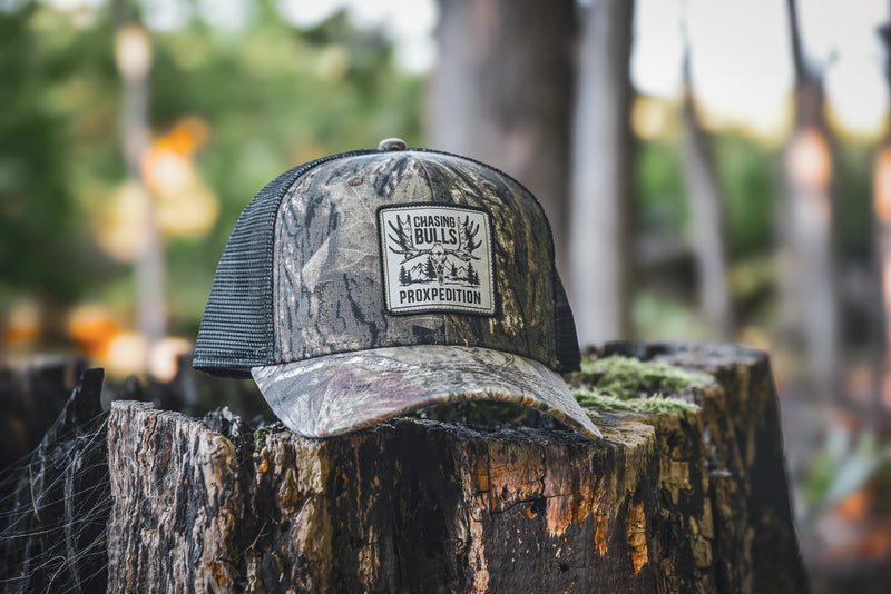 Load image into Gallery viewer, "Chasing Bulls" Hat - Mossy Oak
