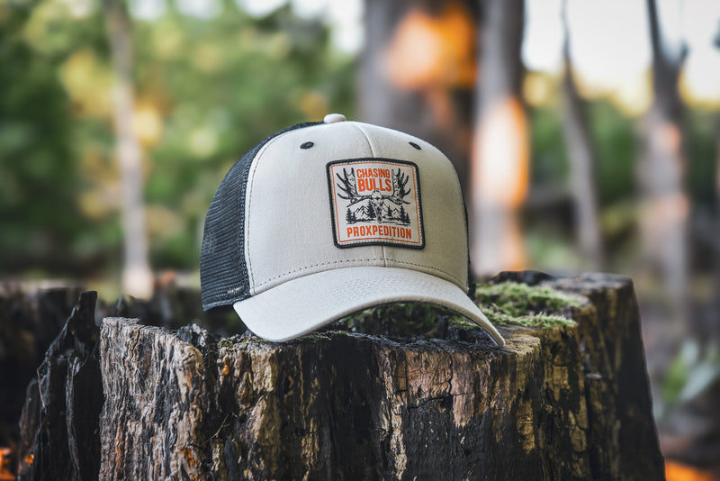 Load image into Gallery viewer, "Chasing Bulls" Hat - Bone
