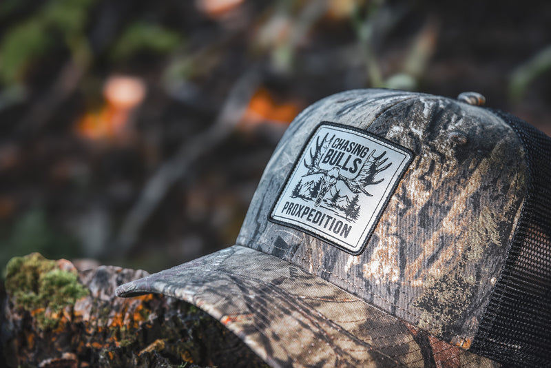 Load image into Gallery viewer, "Chasing Bulls" Hat - Mossy Oak
